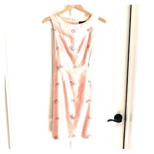 J Mclaughlin Sleeveless 100% silk cocktail dress